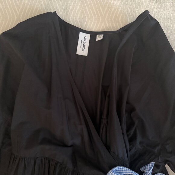 ASOS Maxi Wrap Dress Size 12 - Picture 6 of 6